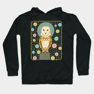 MID CENTURY GOTHIC Barn Owl Hoodie